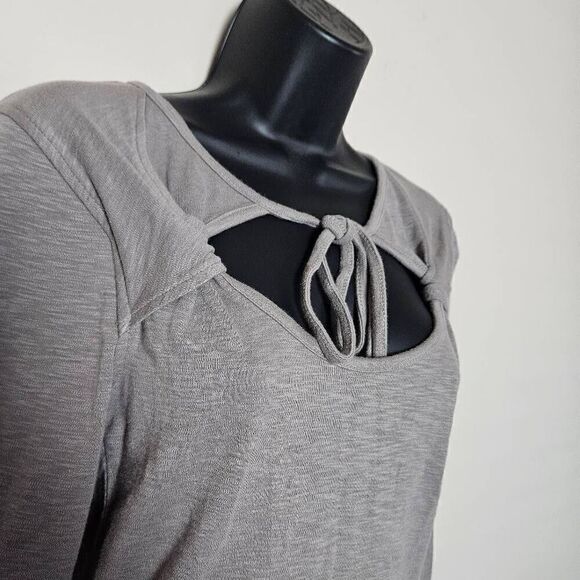 Free People Wrapped Around Your Finger Tie Neck Shirt - Picture 3 of 9